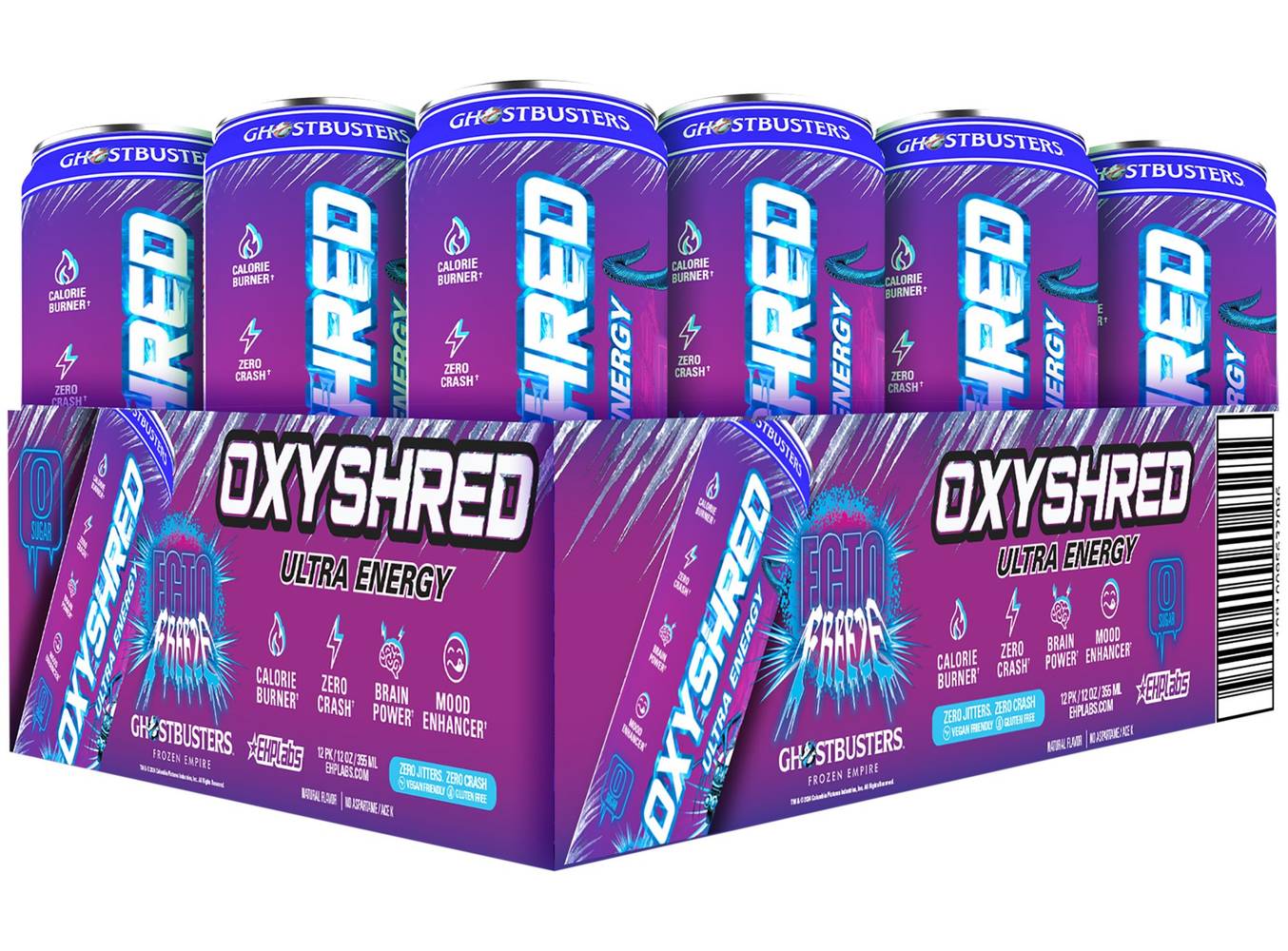 Oxyshred Energy Drink With L-Carnitine - Ghostbusters Ecto Freeze (12 Drinks, 12 Fl. Oz. Each) | Postmates Oxyshred Energy Drink With L-Carnitine - Ghostbusters Ecto Freeze (12 Drinks, 12 Fl. Oz. Each) | Postmates