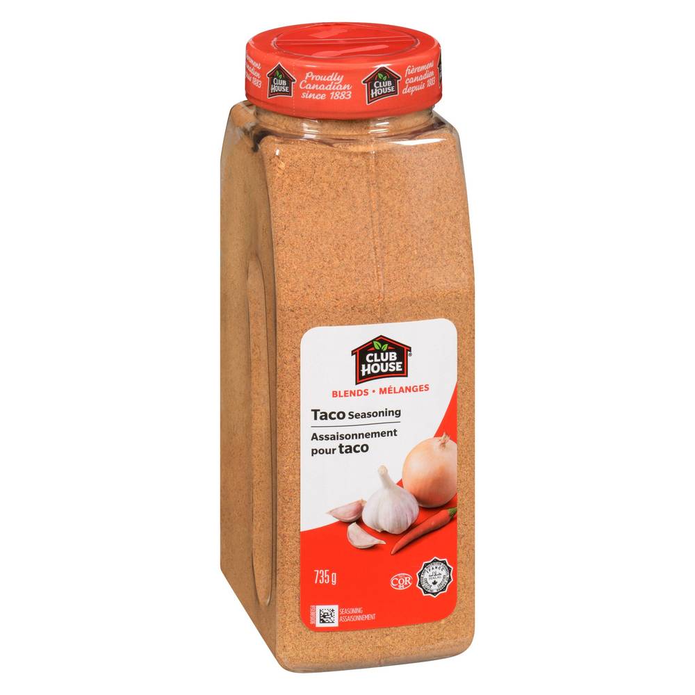 Club House Taco Seasoning, 735 G