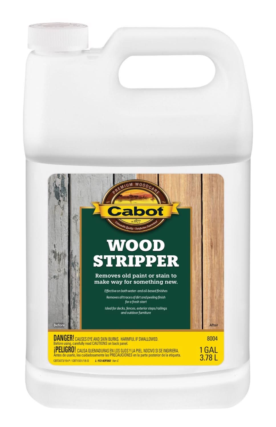 Cabot Problem-Solver Wood Stripper 1 Gal