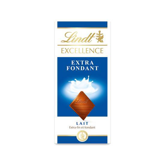 Lindt - Excellence chocolat au lait extra fondant