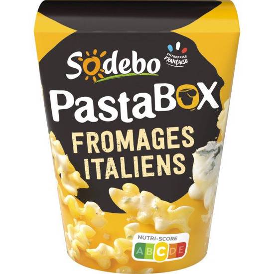 Pasta box  fusilli fromage italien Sodebo 330g