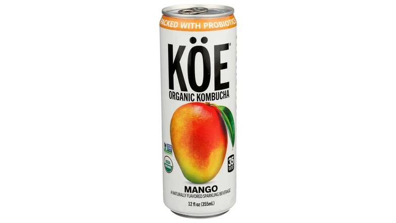 Koe Organic Kombucha Mango