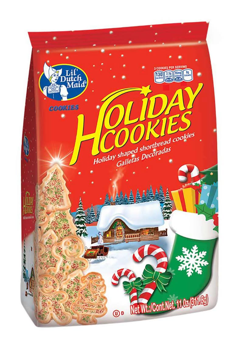 Lil' Dutch Maid Holiday Shaped Shortbread Cookies (11 oz)