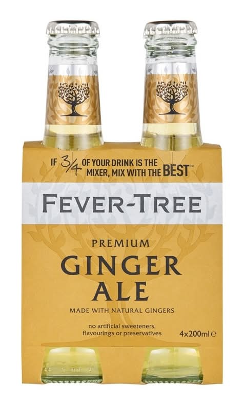Fever-Tree - Ginger ale pack (4 x 200ml)