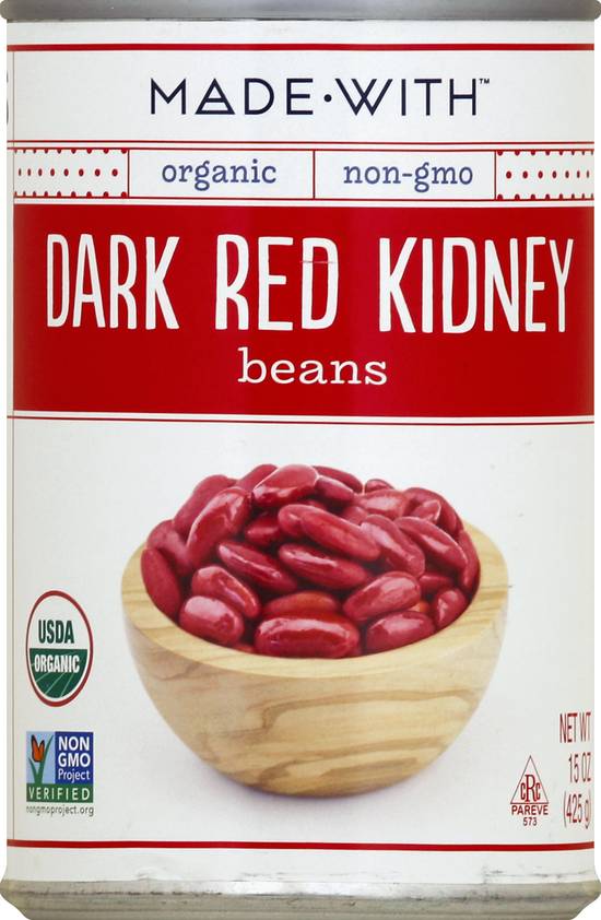 Made-With Dark Red Kidney Beans (15 oz)