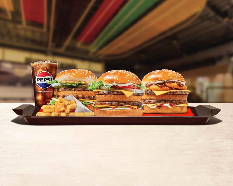 i**ページ　BURGERKING Crispy Crunchy