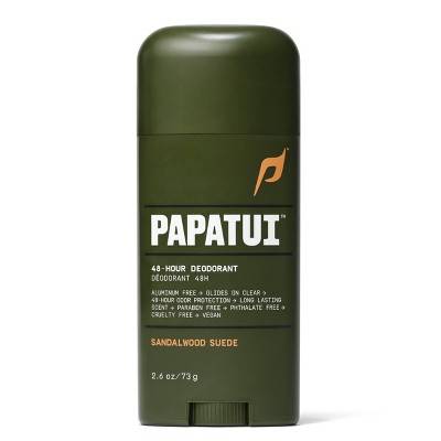 Papatui 48 Hour Antiperspirant Deodorant, Sandalwood Suede (2.6 oz)