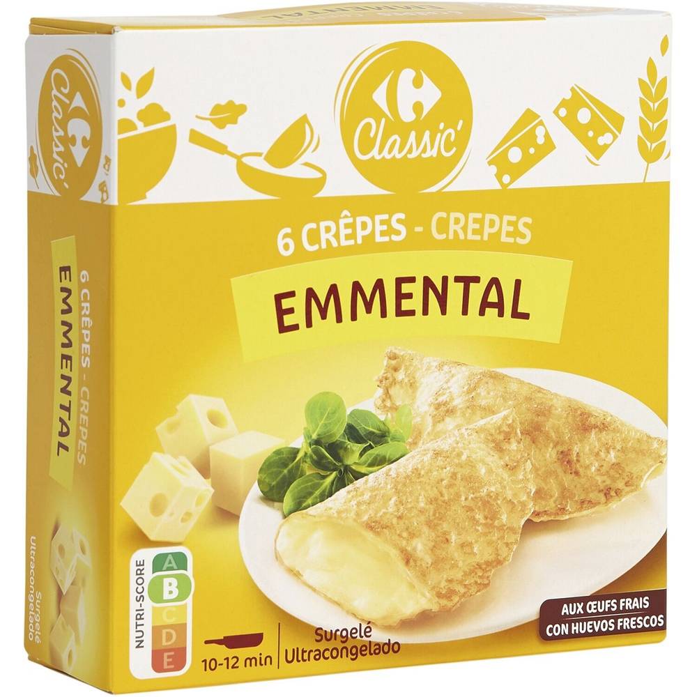 Carrefour - Crêpes emmental (300g)