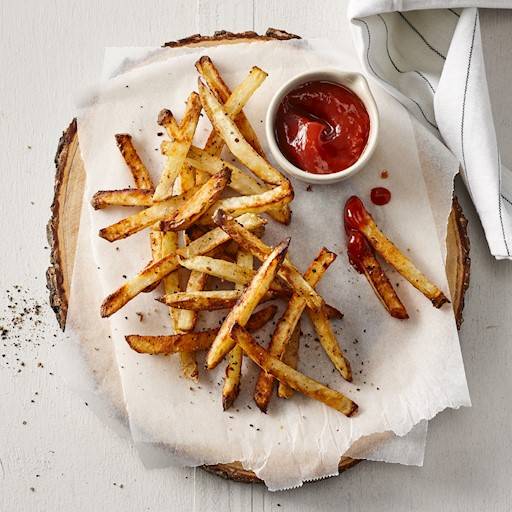 Oven-Baked Fries  / Frites Cuites Au Four