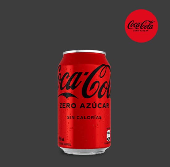 Coca-Cola Zero Azúcar lata 350 cc