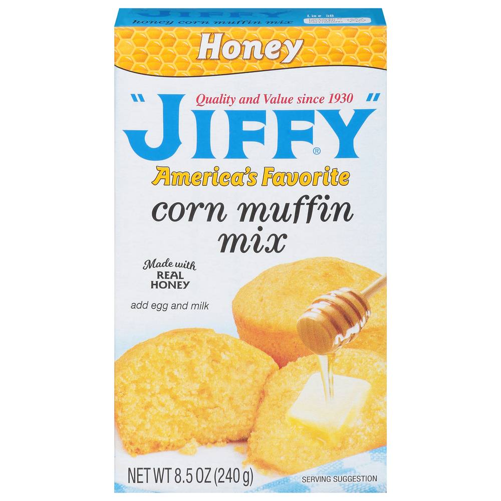 Jiffy Honey Corn Muffin Mix (8.5 oz)