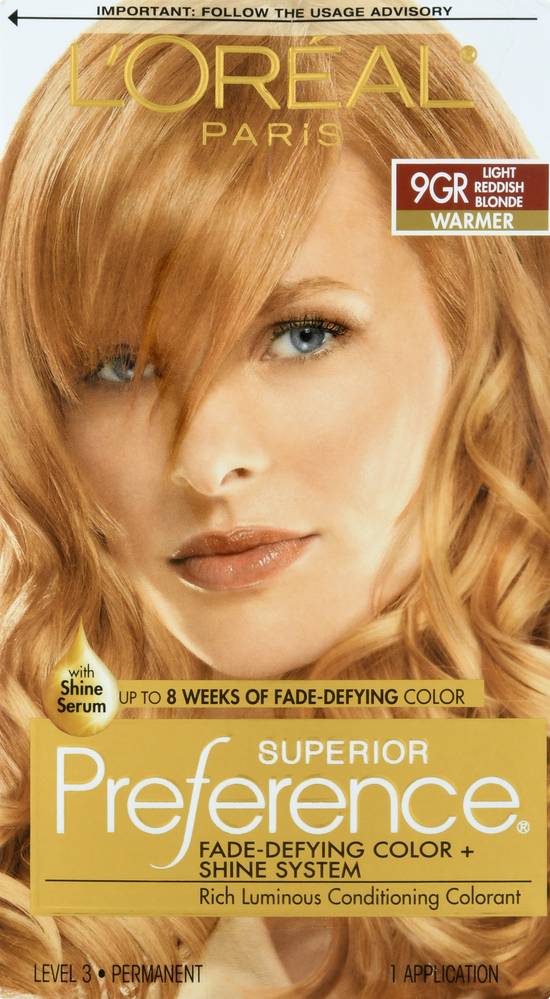 L'oréal 9gr Light Reddish Blonde Permanent Hair Color