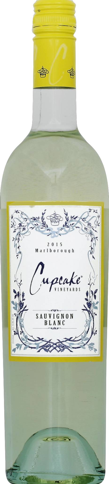 Cupcake Vineyards Sauvignon Blanc White Wine 2015 (750 ml)