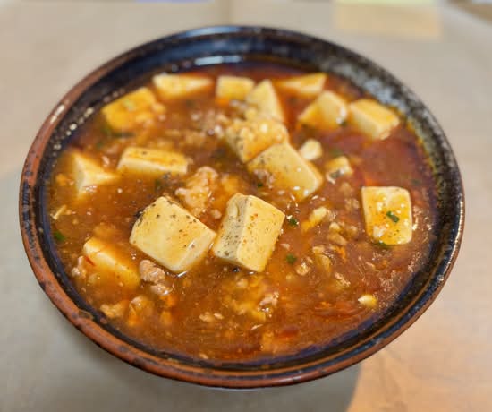 【マーラー×麻婆豆腐】麻辣麻婆豆腐丼