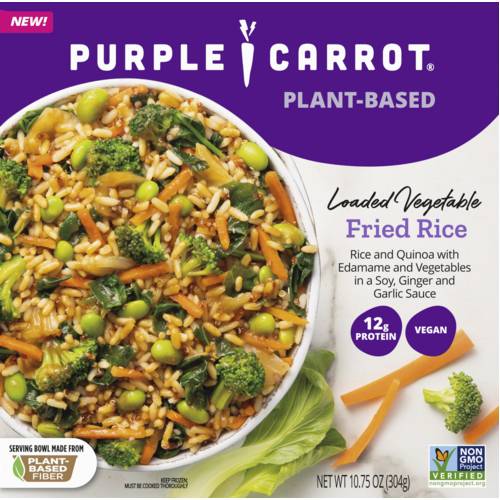 Purple Carrot Loaded Vegetable Fried Rice Bowl