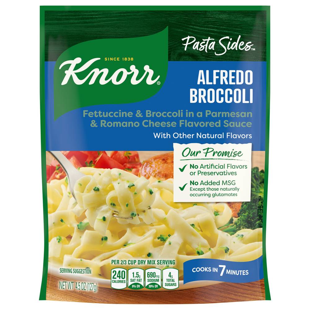 Knorr Pasta Sides Alfredo Broccoli Fettuccini