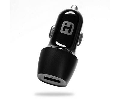 Ihome Usb Car Charger 6' Micro Usb Cable Set (black)