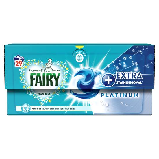 Fairy Non Bio Pods Platinum Washing Liquid Capsules