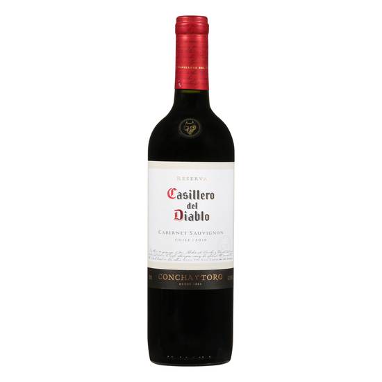 Casillero Del Diablo Chile Cabernet Sauvignon Wine 2019 (750 ml)