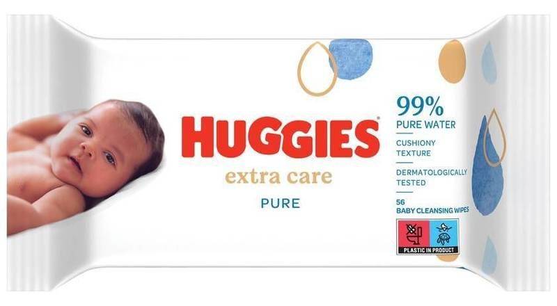 Lingettes huggies® pure extra care