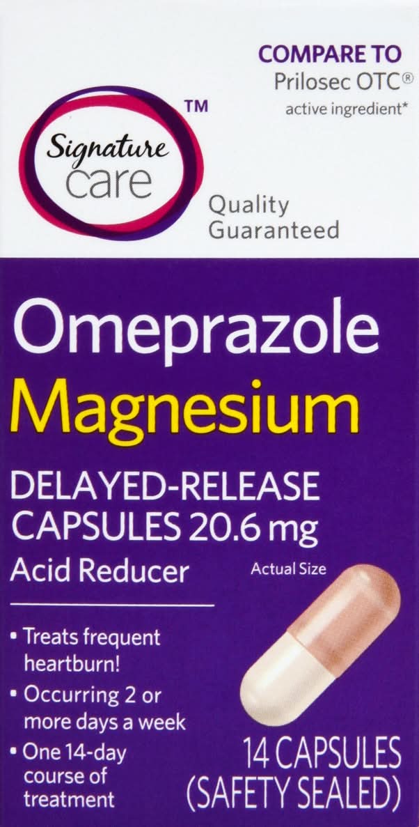 Signature Care Delayed Release 20.6 mg Omeprazole Magnesium (0.9 oz)
