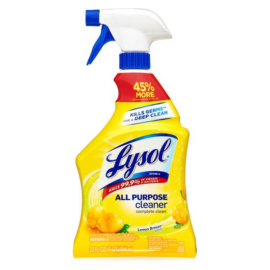 Lysol Lemon Breeze All Purpose Spray 32oz