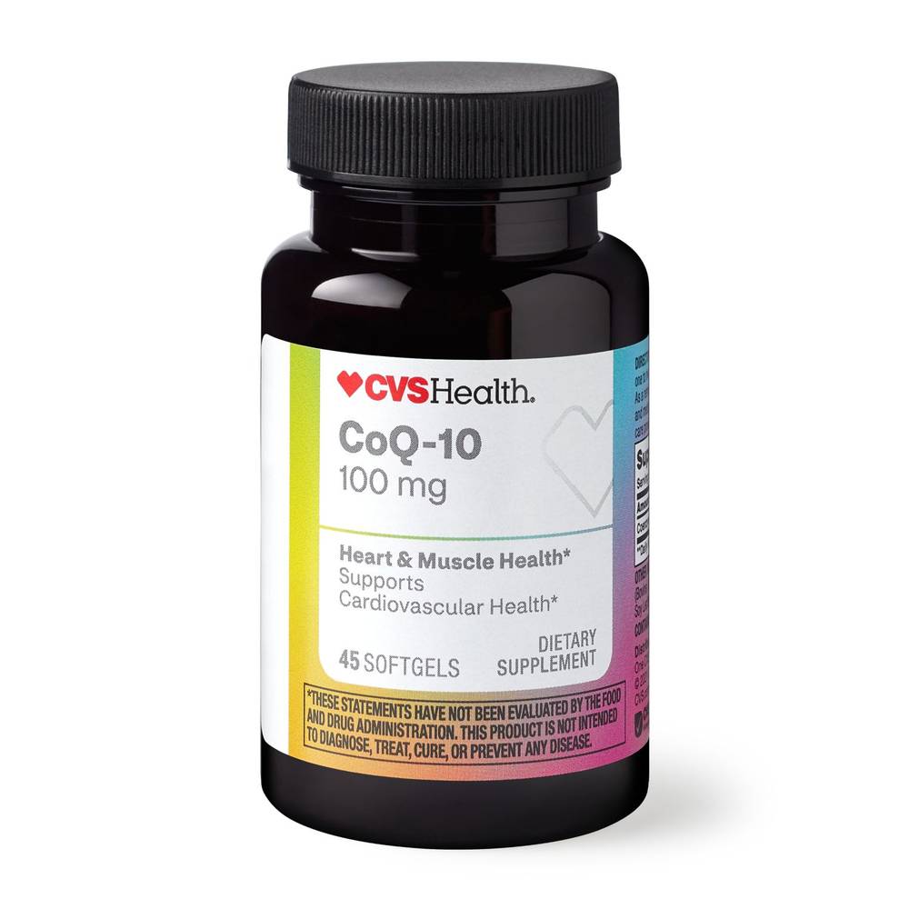 Cvs Health Coq-10 Softgels, 45 Ct