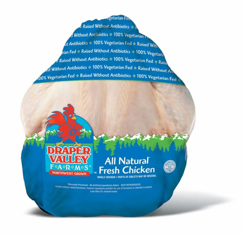 Draper Valley Whole Fresh Chicken