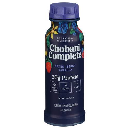 Chobani Mixed Berry Vanilla Complete Yogurt Drink