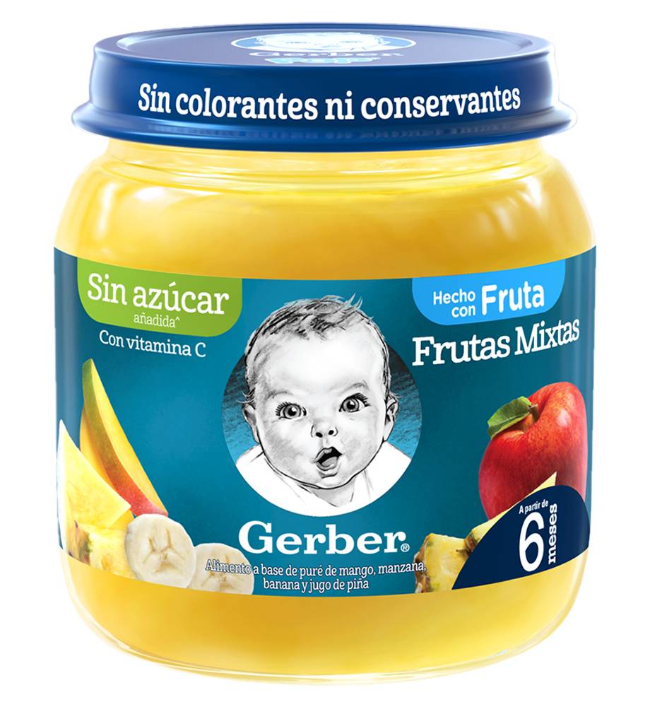 Gerber COMPOTA FRUTAS MIXTAS FCO*113G