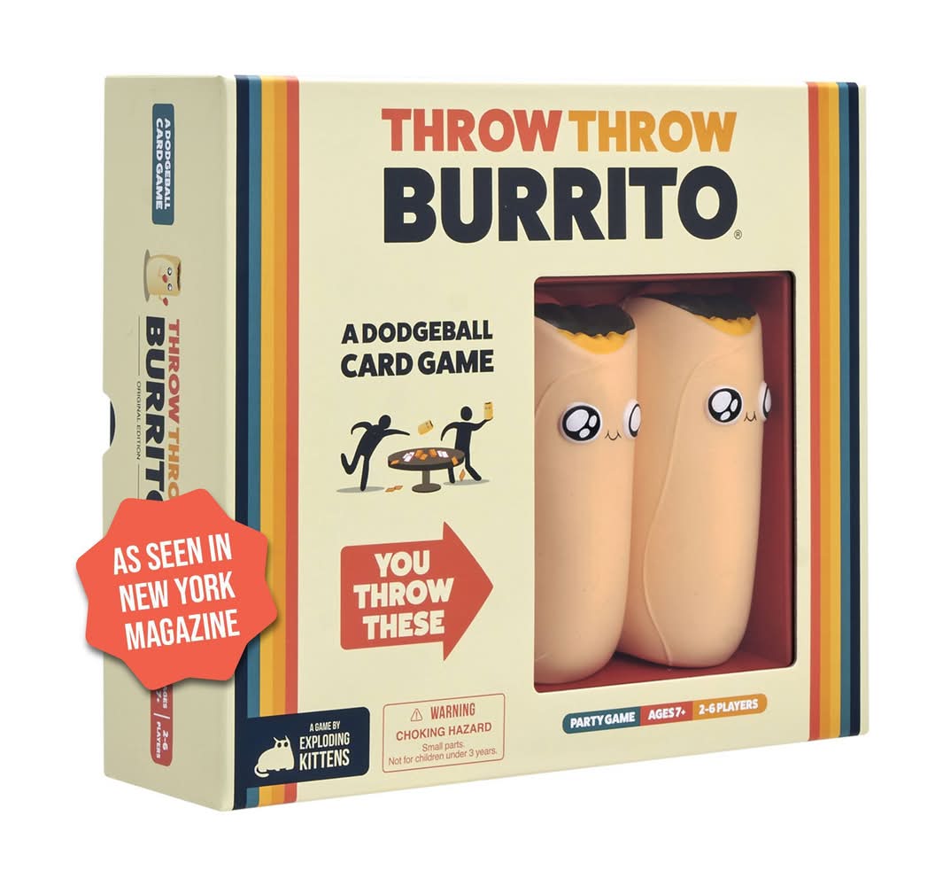 Throw Throw Burrito A Dodgeball Card Game