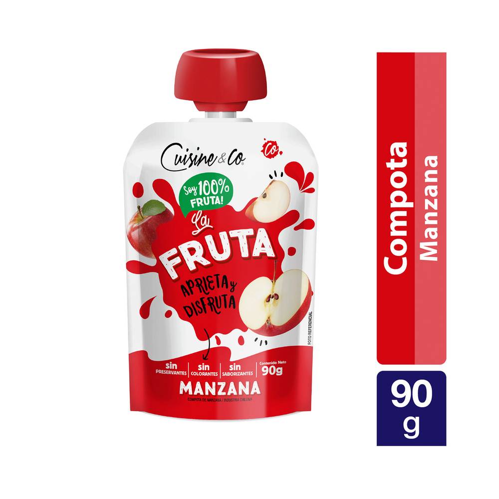 Cuisine & co my fruit puré de manzana (90 g)