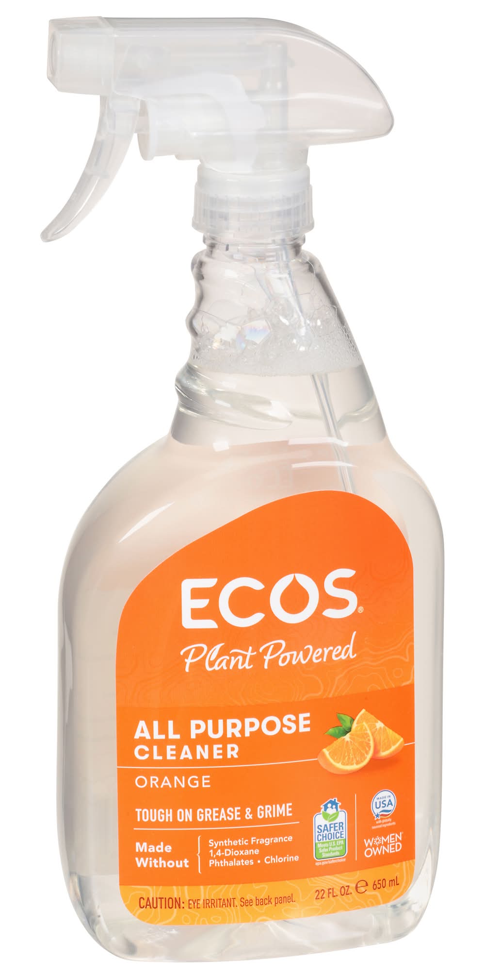 ECOS Plant Powered Orange Plus All-Purpose Cleaner (22 fl oz)