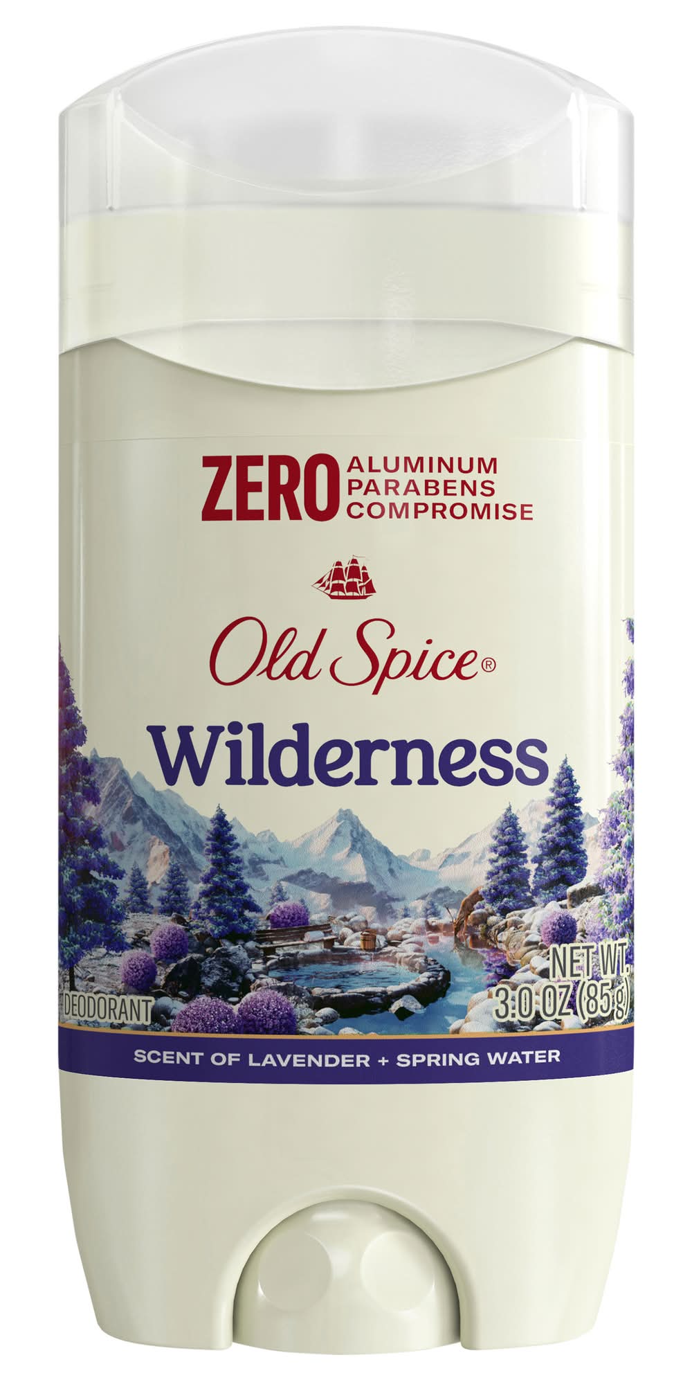 Old Spice Wilderness Aluminum Free Lavender Deodorant (3 oz)