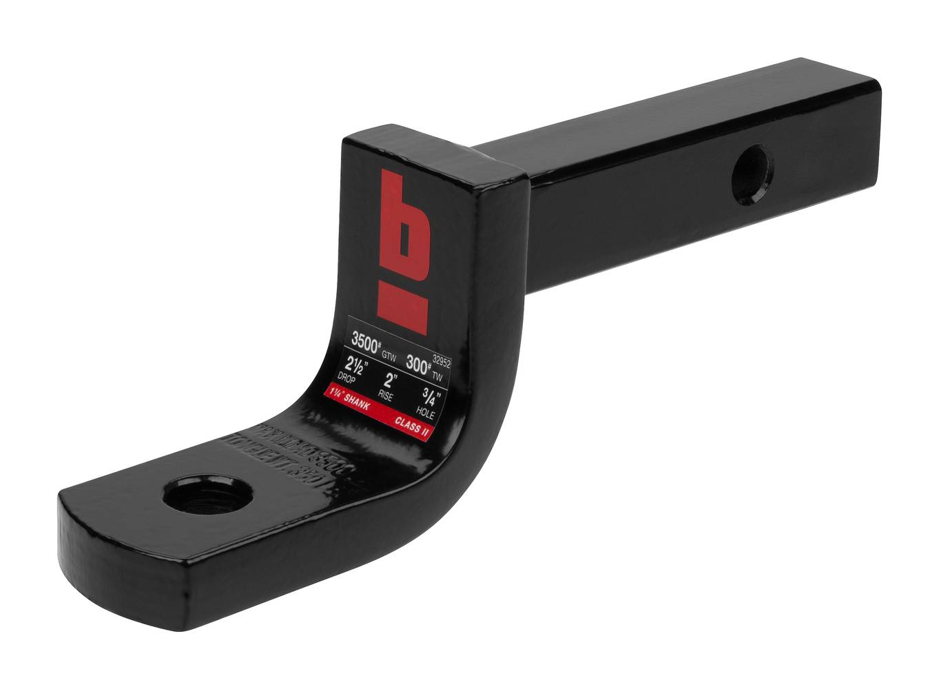 bROK 2.5-in Drop 1.25-in Shank Multi-Ball Mount | 15971