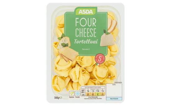 Asda Four Cheese Tortelloni 300g