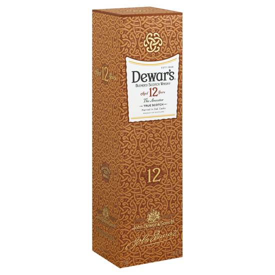 Dewar's Blended Scotch Whisky 2012 (750 ml)