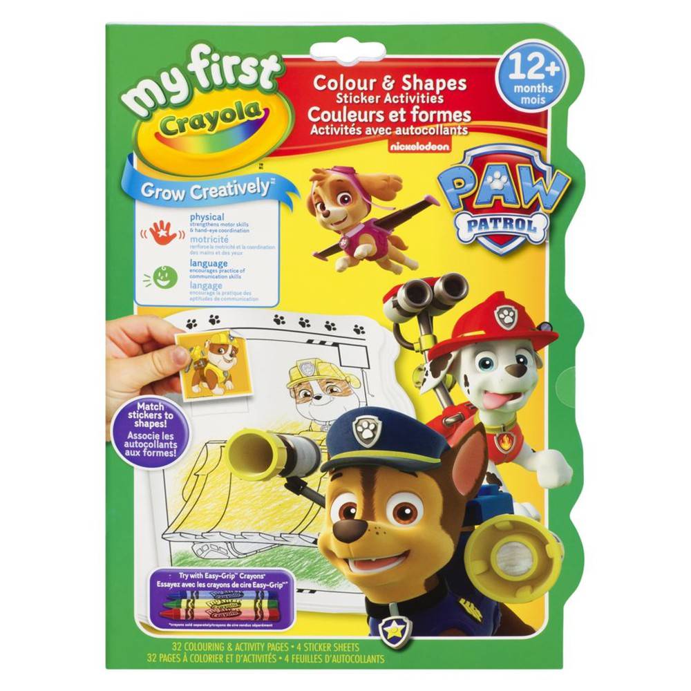 Crayola Paw Patrol Colour and Shapes (1 unit)