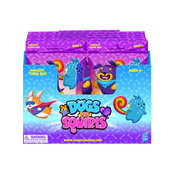 Dogs Vs Squirlz 4'' Bean Bag Plush Blind Bag