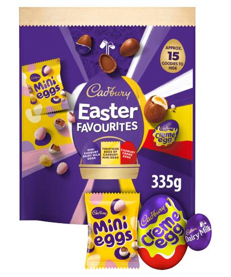 Cadbury Easter Favourties Mini Eggs (15 pack)
