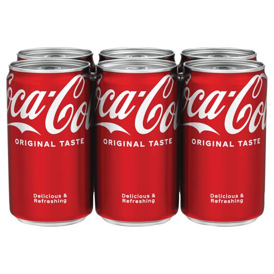 Coca-Cola Original Taste Soda (6 ct, 7.5 fl oz)