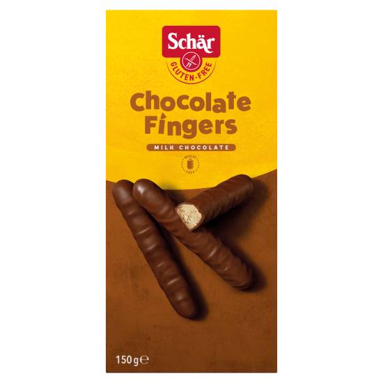 Schär Gluten-Free Chocolate Fingers 150g