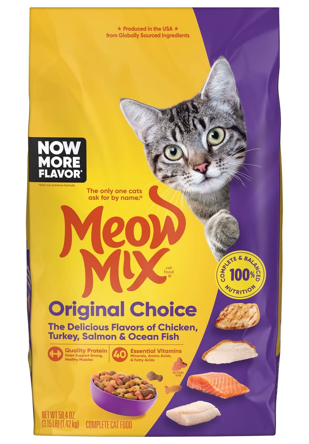 Meow Mix Adult Original Cat Food 30-lb