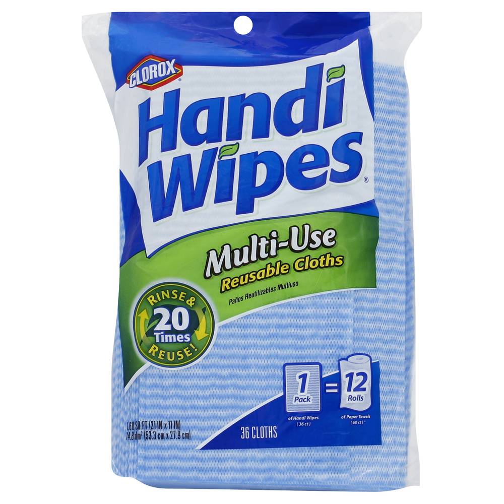 Handi Wipes Multi Use Reusable Cloths