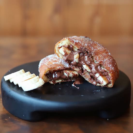 Nutella Banana Donut