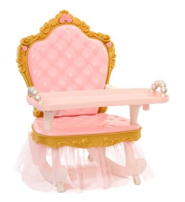 Baby born Princess 2-in-1 Rocking Chair With Feeding Tray 3+ Years