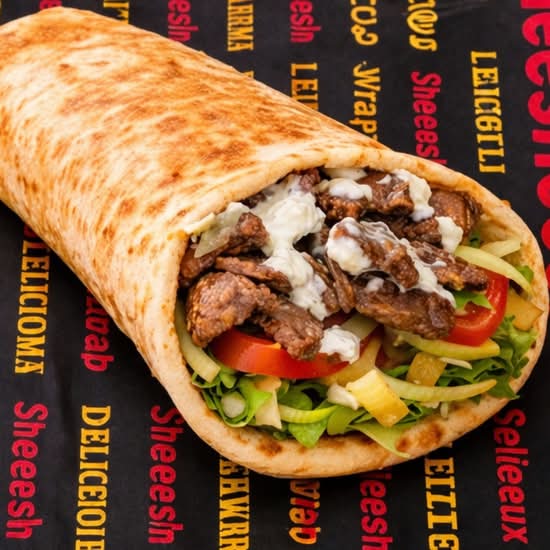 Sheesh Kitchen Gyro Wrap* | Postmates