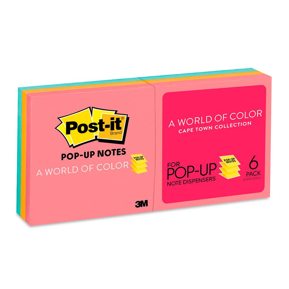 Post-It · Notas pop-up cape town