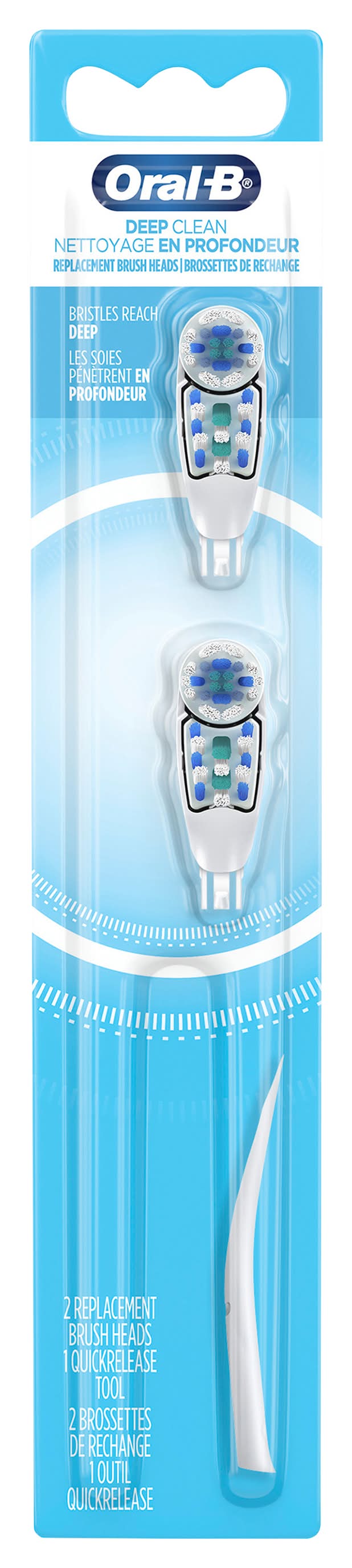 Oral-B Complete Deep Clean Battery Powered Toothbrush Brush Head (1.1 oz)