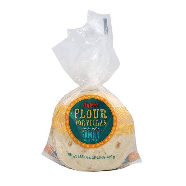 Hy-Vee Flour Tortillas